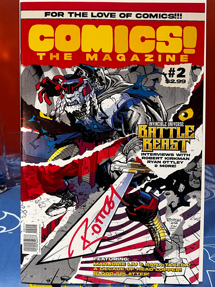 Comic! The Magazine #2 front cover