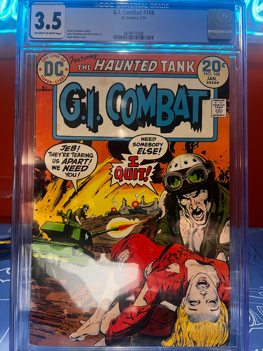 GI Combat #168 CGC 3.5 front cover