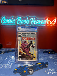 Web of Spiderman #1 CGC 5.5 front cover &mdash; photo 2