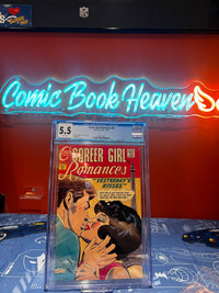 Career Girl Romances #48 #48 CGC 5.5 front cover &mdash; photo 3