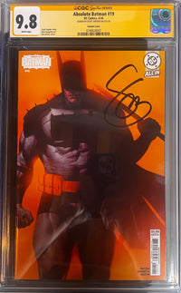 Absolute Batmna #19 CGC 9.8 front cover &mdash; photo 1