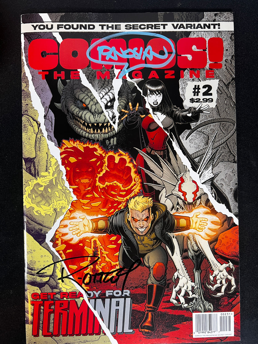 Comics The Magazine #2 Signed by Panosian and Ryan Ottley