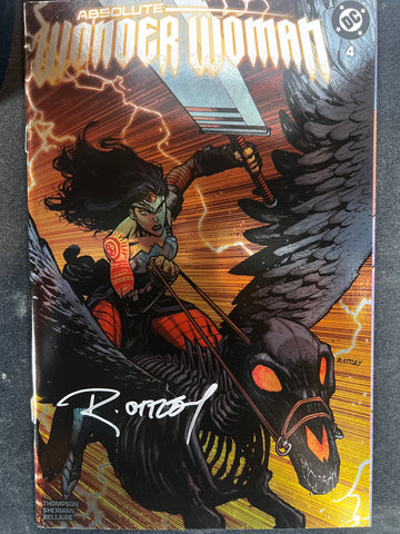 Absolute Wonder Woman #4 MegaCon Variant Signed by Ryan Ottley