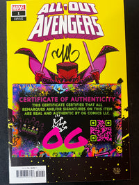 All Out Avengers #1 front cover &mdash; photo 2