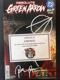 Absolute Green Arrow #3 front cover &mdash; photo 2