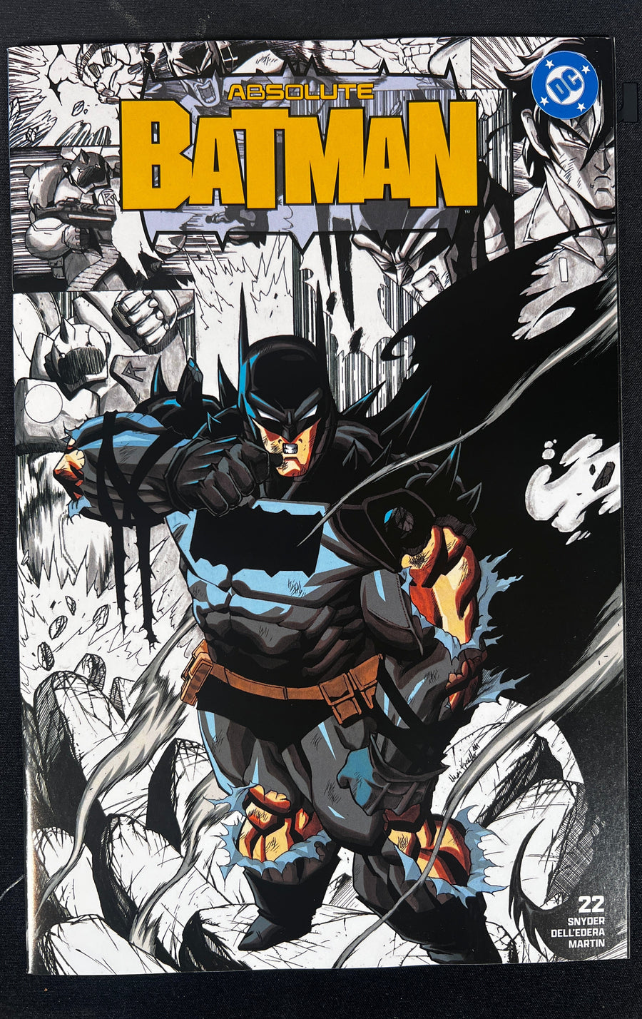 Absolute Batman  #22 front cover