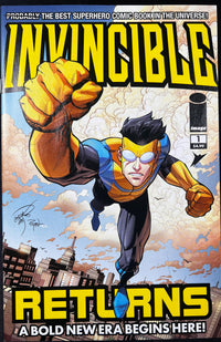 Invincible Returns  #1 front cover &mdash; photo 1