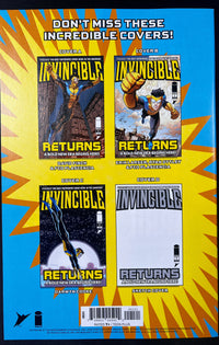 Invincible Returns  #1 front cover &mdash; photo 2