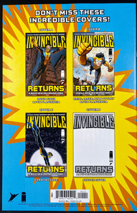 Invincible Returns  #1 front cover &mdash; photo 2